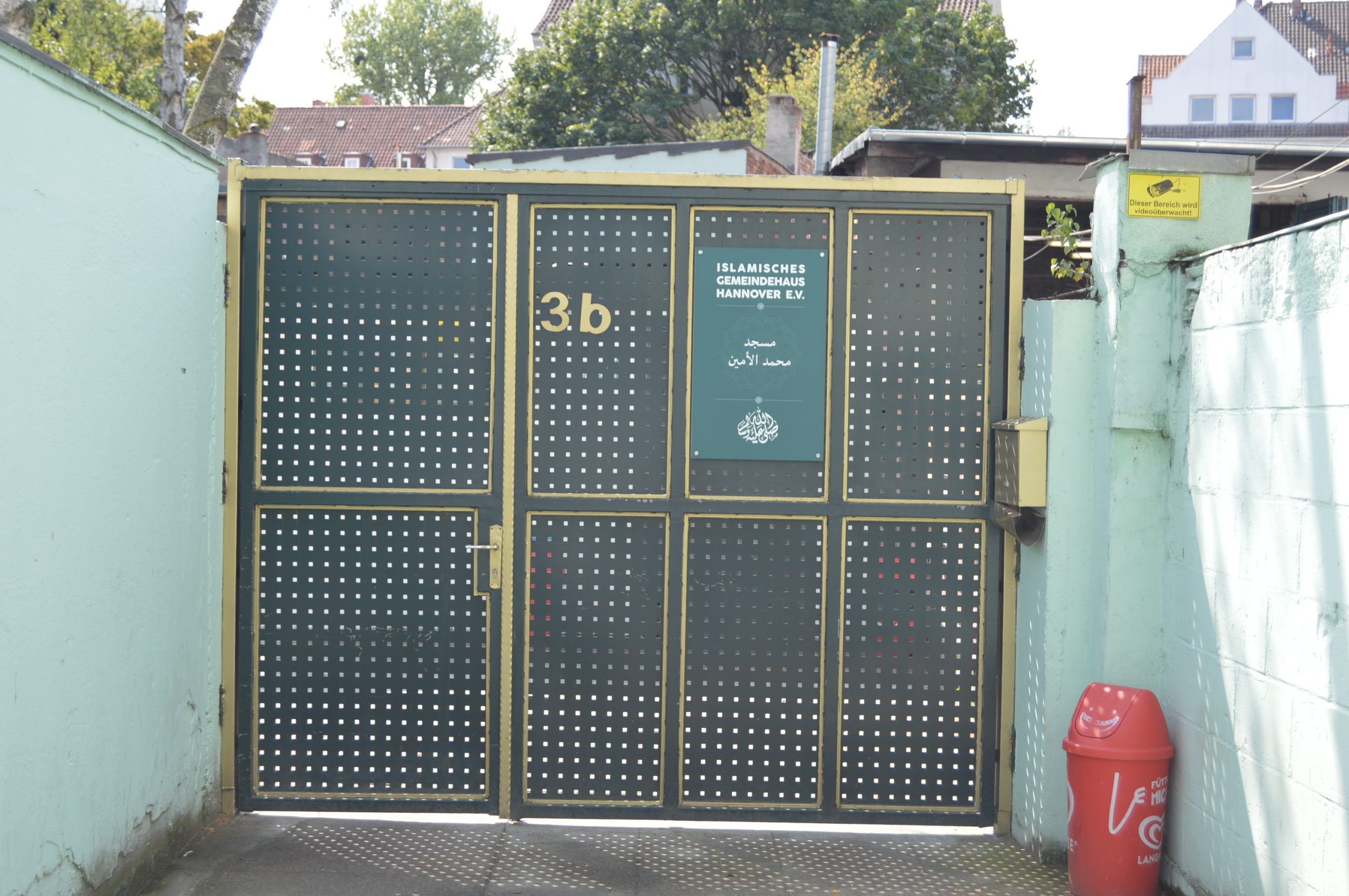 Eingang der Moschee, Grabbestraße 3b