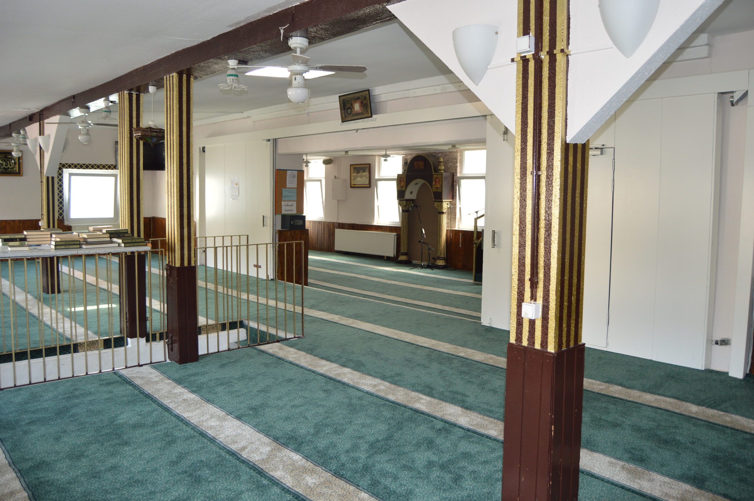 Gebetsraum der Mohammad Al-Amien Moschee